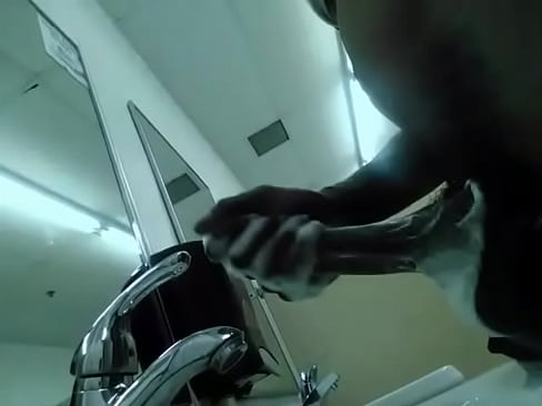 Jacking off at work