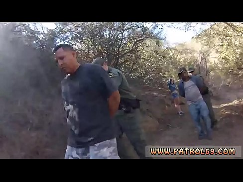 Police woman hd Mexican border patrol agent has his own ways to fend