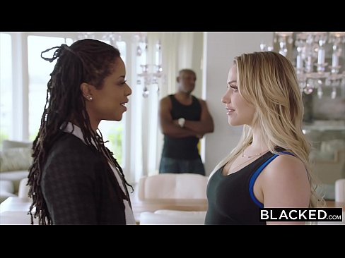 BLACKED Black woman introduces white girl to BBC