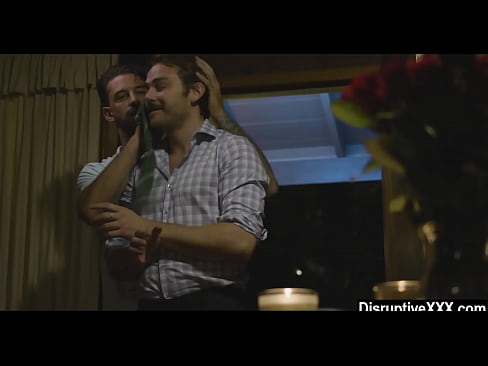Romantic date turned into rough gay sex