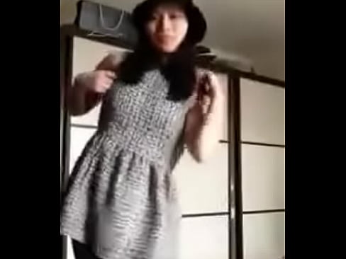 Chinese girl shows herself on webcam