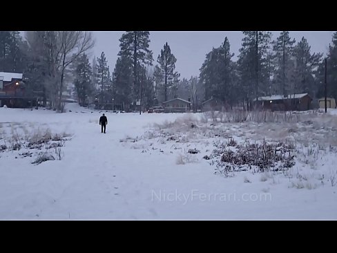 Nicky Ferrari Snow Man