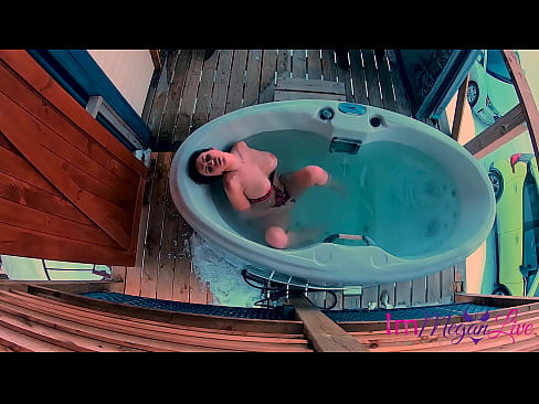 JACUZZI JILLING OFF OUTDOOR - Preview - ImMeganLive, from the conctent creator ImMeganLive, MeganLive, IML, IMLproductions