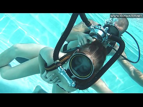 Super hot underwater blowjob with Minnie Manga