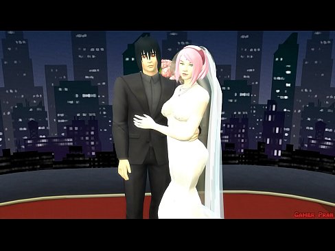 sakuras wedding part me hentai netorare newlyweds take pictures with eyes covered a wife silly husband