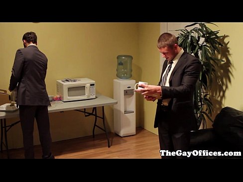Gaysex office hunks hardcore fuckfest