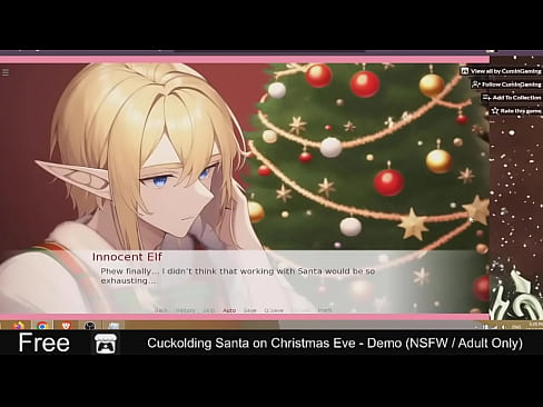 Cuckolding Santa on Christmas Eve  (free game itchio ) Visual Novel