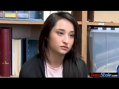 Young shoplifter barter banged by a LP officer