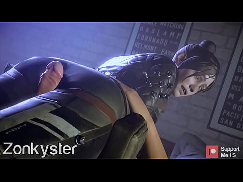 Personaje haciendo assjob