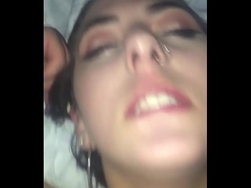Sexy college slut takes dick