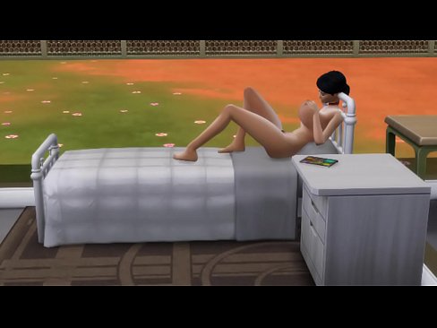 Horny Female Sim At Asylum Decides To Take The DIY Approach