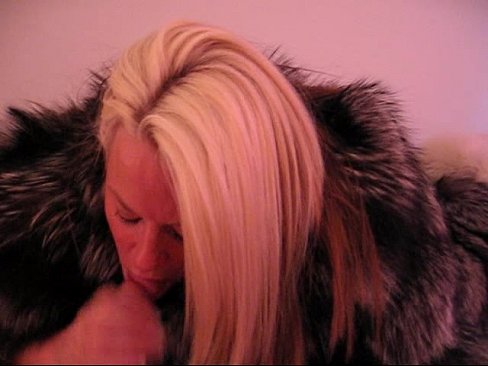 Amature Fur Coat Blow Job