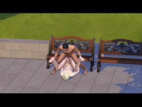 Sims 4 - Some Autonomous Public Gay Sex