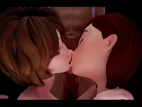 Cass and Helen suck cock