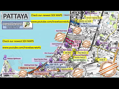 Street Prostitution Map of Pattaya, Thailand with Indication where to find Streetworkers, Freelancers and Brothels. Also we show you the Bar, Nightlife and Red Light District in the City
