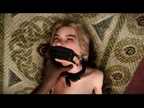 Skyrim blonde woman sex with bondage