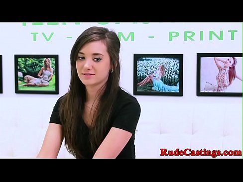 Petite beauty roughly fucked at sexaudition