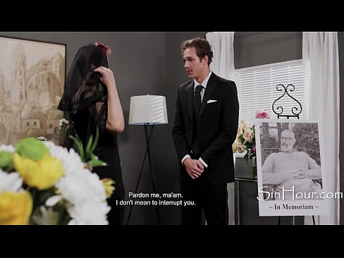 A Mourning Widow in Black, And A Young Stud to Take Her Back - Ruby Lynne, Jayden Marcos