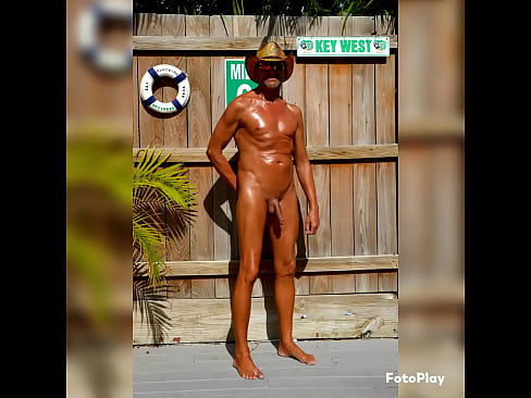 Nude in Public in Key West
