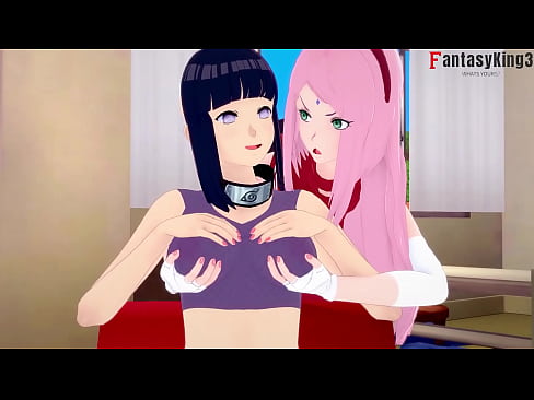 Hinata is my girl but Sakura get jealous and i fucked both becouse i hate naruto | Short version | hentai uncensored full story on Gold