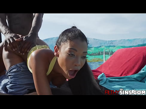 Black beautiful babe Eden West banged by BBC