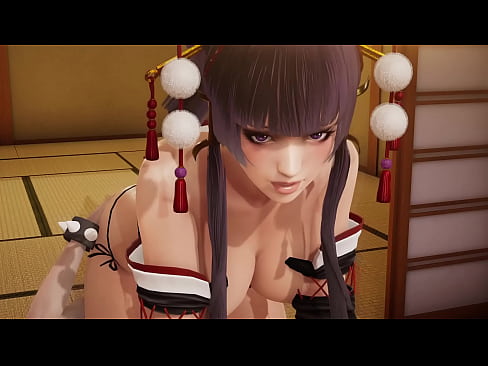 Street fighter Chunli x nyotengu cunnilingus pussy
