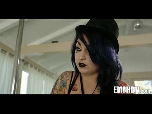 Emo slut with tattoos 0763