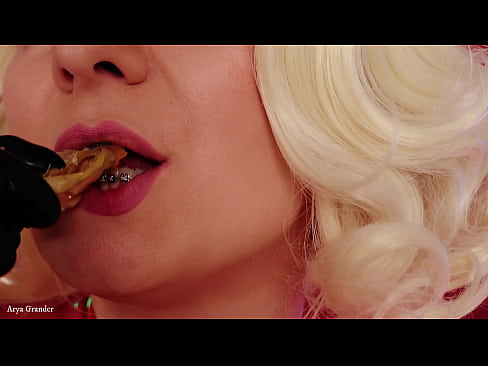 sexy eating food SFW free video clip FOOD FETISH