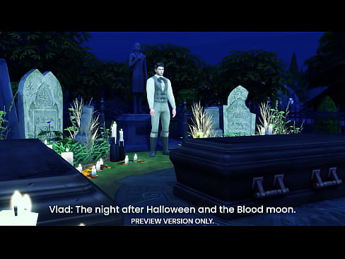 Hot Vampires Have Orgy At Public Cemetery