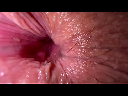 Anal sex and ass close-up of mature MILF