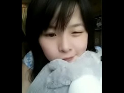 Adorable asian high classer moving in webcams