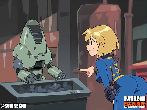 Parodia pornográfica animada del juego Fallout