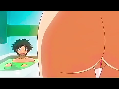 Hentai sin censura - La hermanastra de mi novia me hace una paja en el baño  Hentai sin censura - La hermanastra de mi novia me hace una paja en el baño
