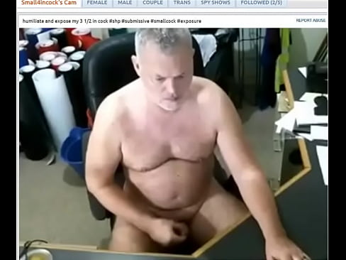 Tiny 3 1/2 inch cock sub on chaturbate
