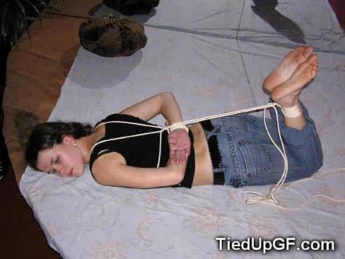 Tied Up Teen Girlfriends!