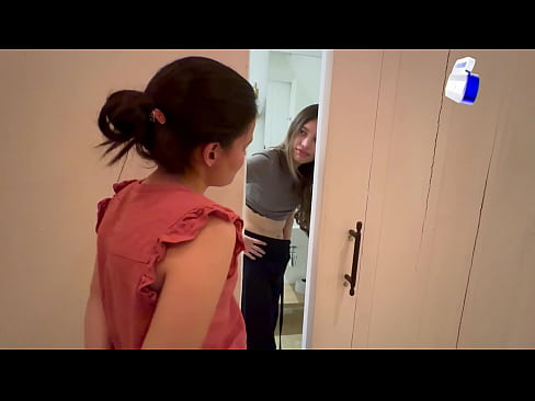 I give sexual orders to my girlfriend and she comes in a public bathroom.  I give sexual orders to my girlfriend and she comes in a public bathroom.