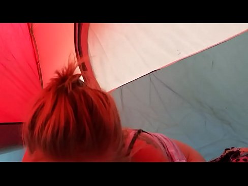 Sucked off in a tent down by the river
