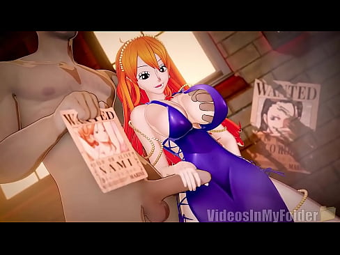 Nami Enjoying Her Bounty Hunter Cock - One Piece Porn Animated