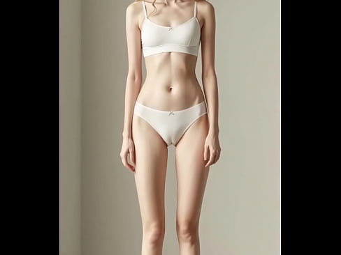 蒙住眼睛的女孩的内衣