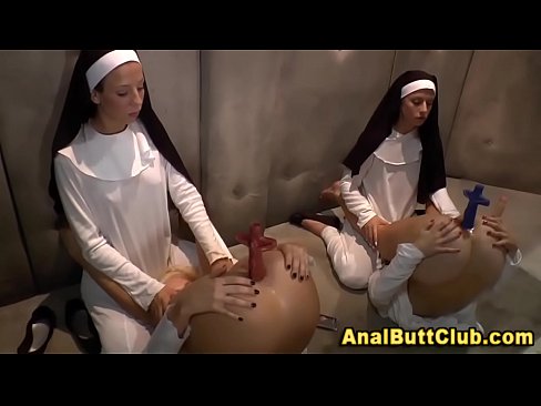 Ass fingered nuns drilled