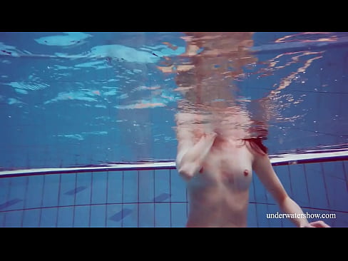 Underwater hottest girl ever Martina stripping nude
