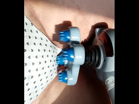 From a big vibrator, girlfriends quickly cums