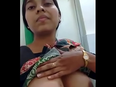 Sexy Girl in the Bathroom Showing Boobs