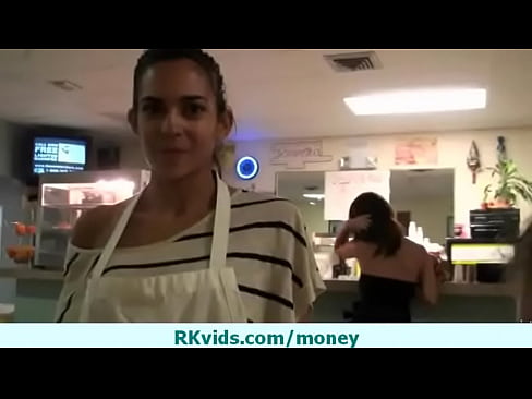 Busty amateur listens to the Money Talk 3