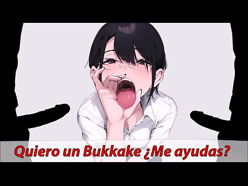 Asmr para sentirte en un Bukkake, eres uno más. Audio español. Córrete en mi boca.