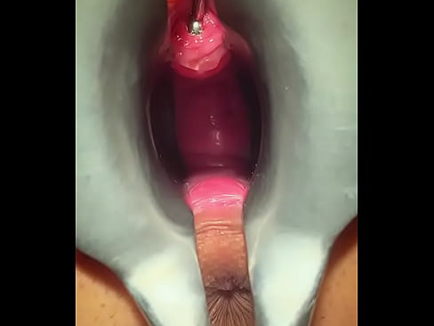 Orgasm inducing pee hole play