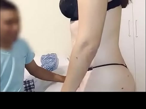 slut friend shows me her underwear and we fuck before her boyfriend arrives