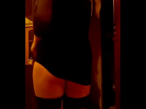 Blonde girl dancing sexy