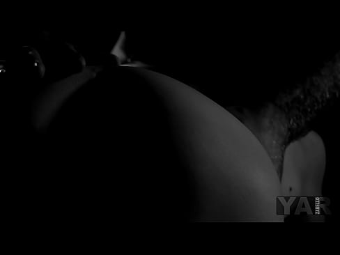 gentle sex at night in a hotel with a friend's wife