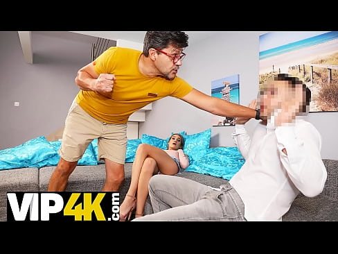 HUNT4K. Smart pal finds way to pay for sex with buddys new hot girlfriend